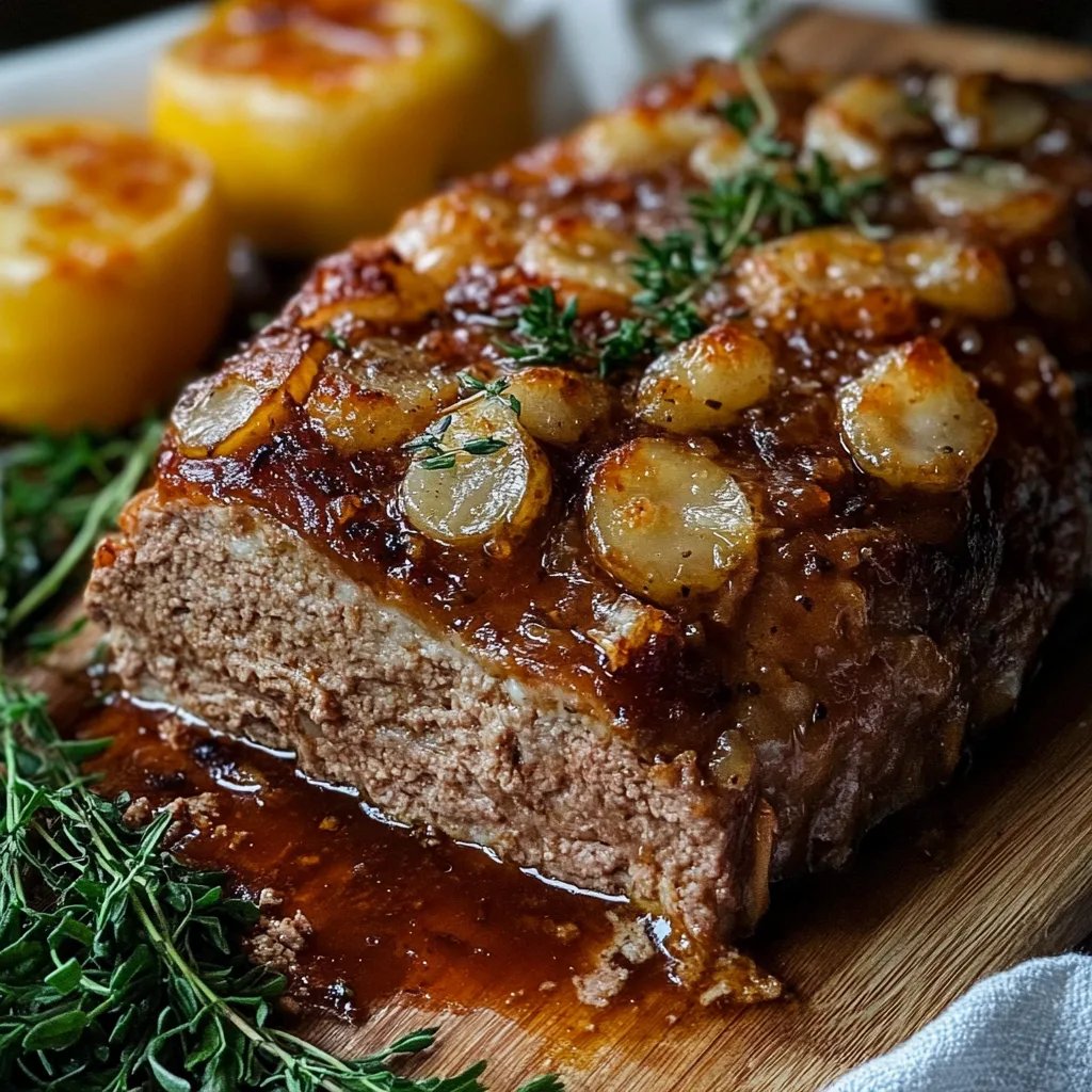 Herzhaft-saftiger Hackbraten aus dem Ofen – klassisch & einfach