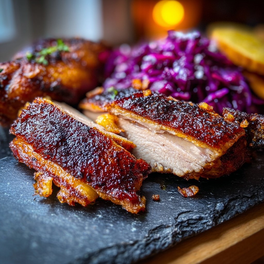 Saisonal & Festlich Weihnachtsgans mit Rotkohl