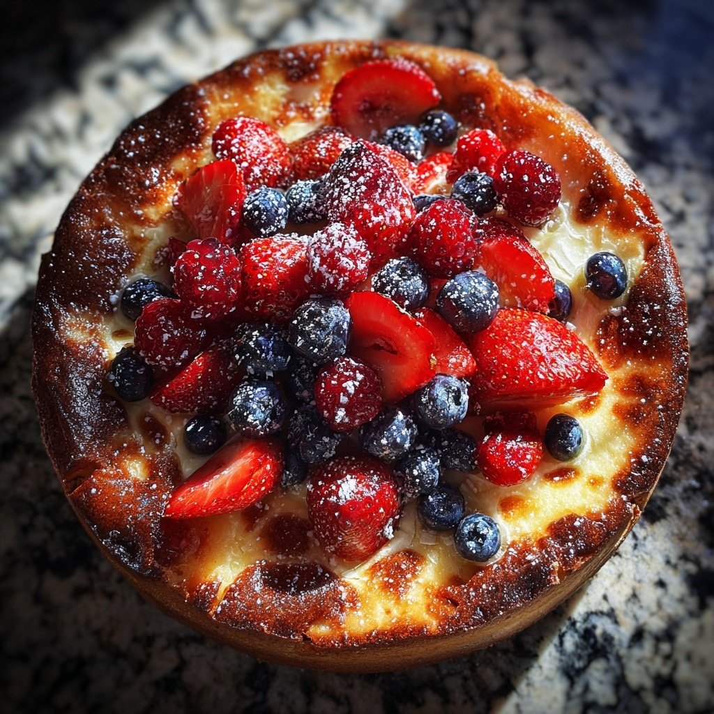 Erdbeerkuchen Mit Quark Und Beeren