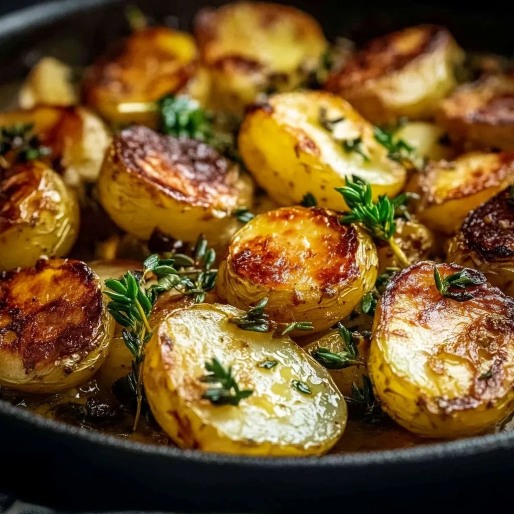 Einfacher Kartoffel-Rosenkohl-Auflauf