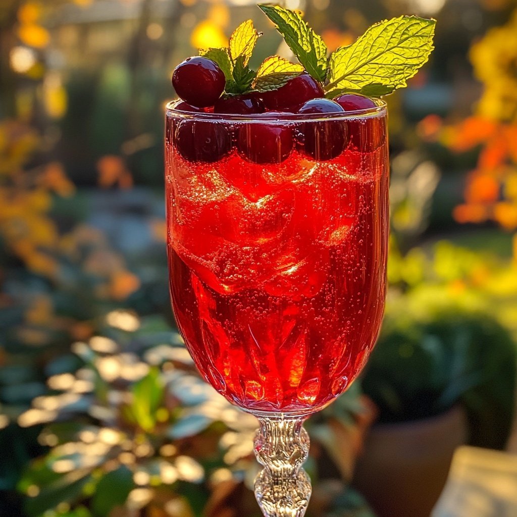Cranberry-Spritz