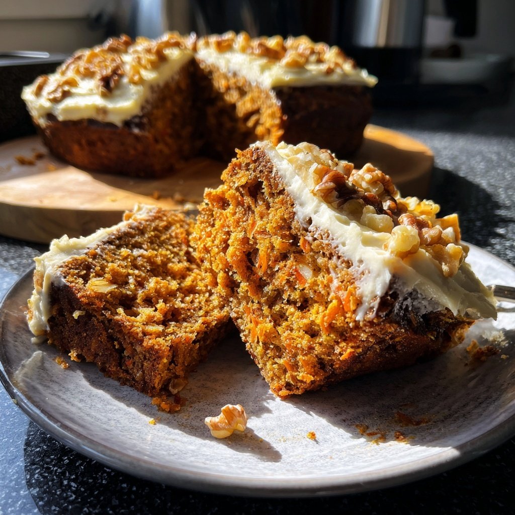 Karottenkuchen Mit Walnüssen