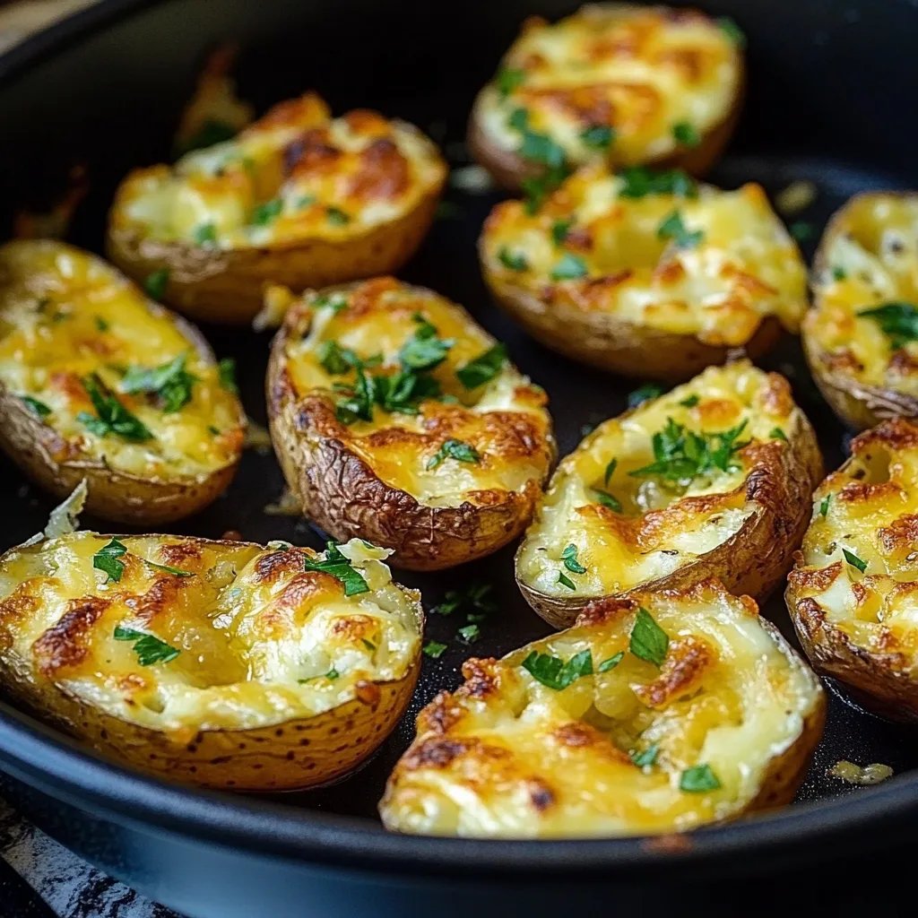 Gebackene Käse-Kartoffeln