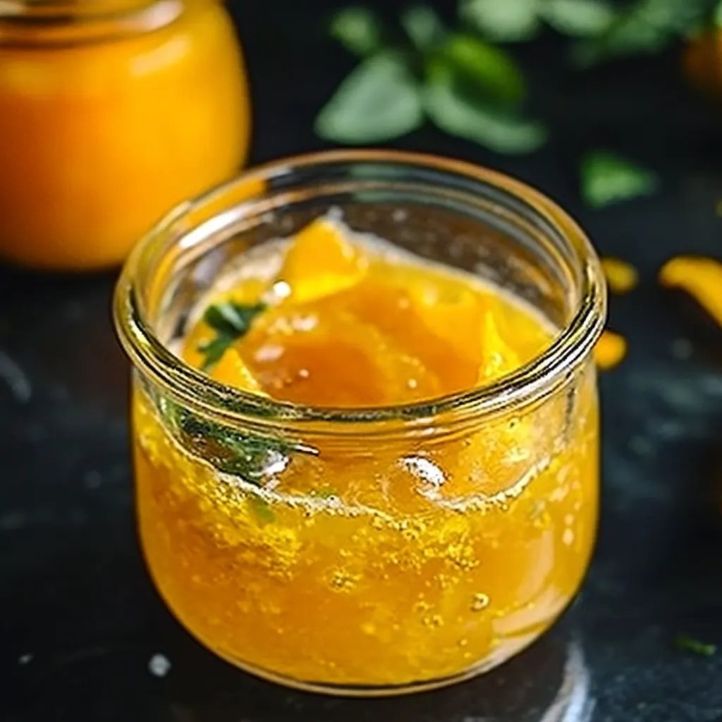 Orangenmarmelade nur leicht herb