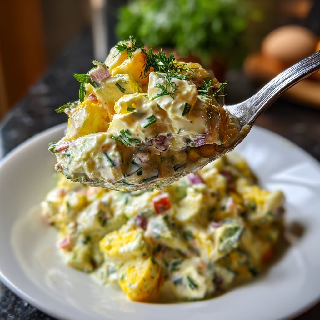 Schnell & Einfach 10-Minuten-Eiersalat mit Joghurt