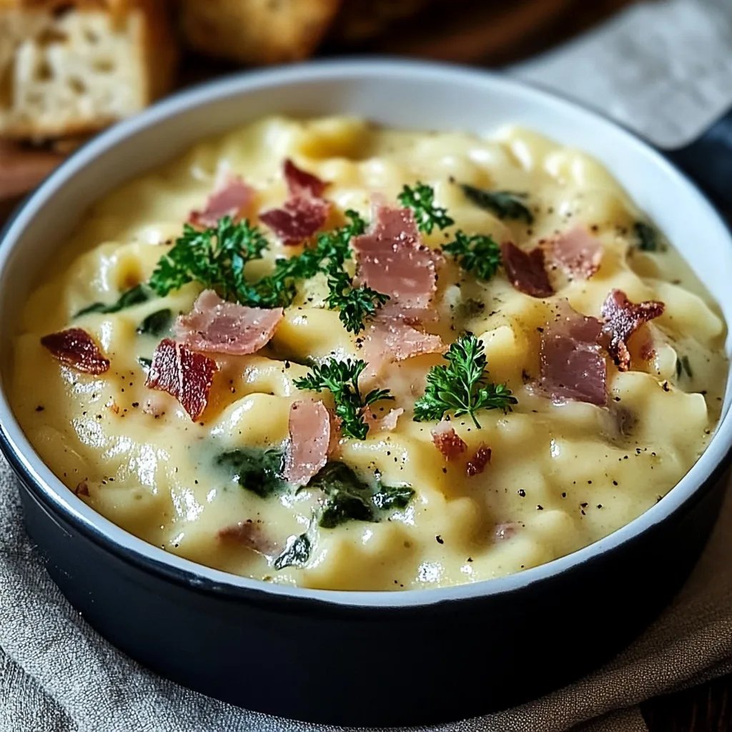 Käse-Schinken-Sahne Spätzle