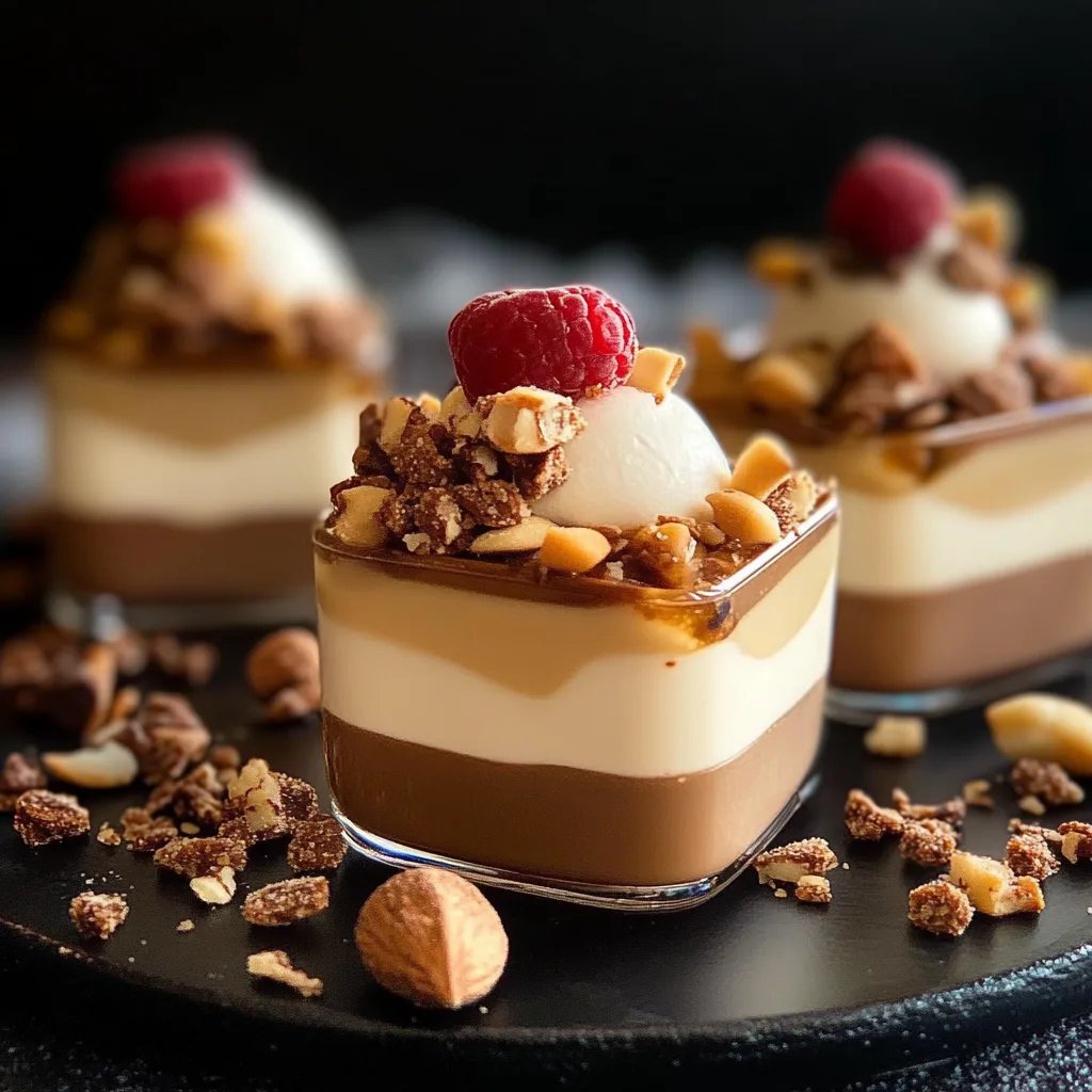 Toffifee Dessert im Glas