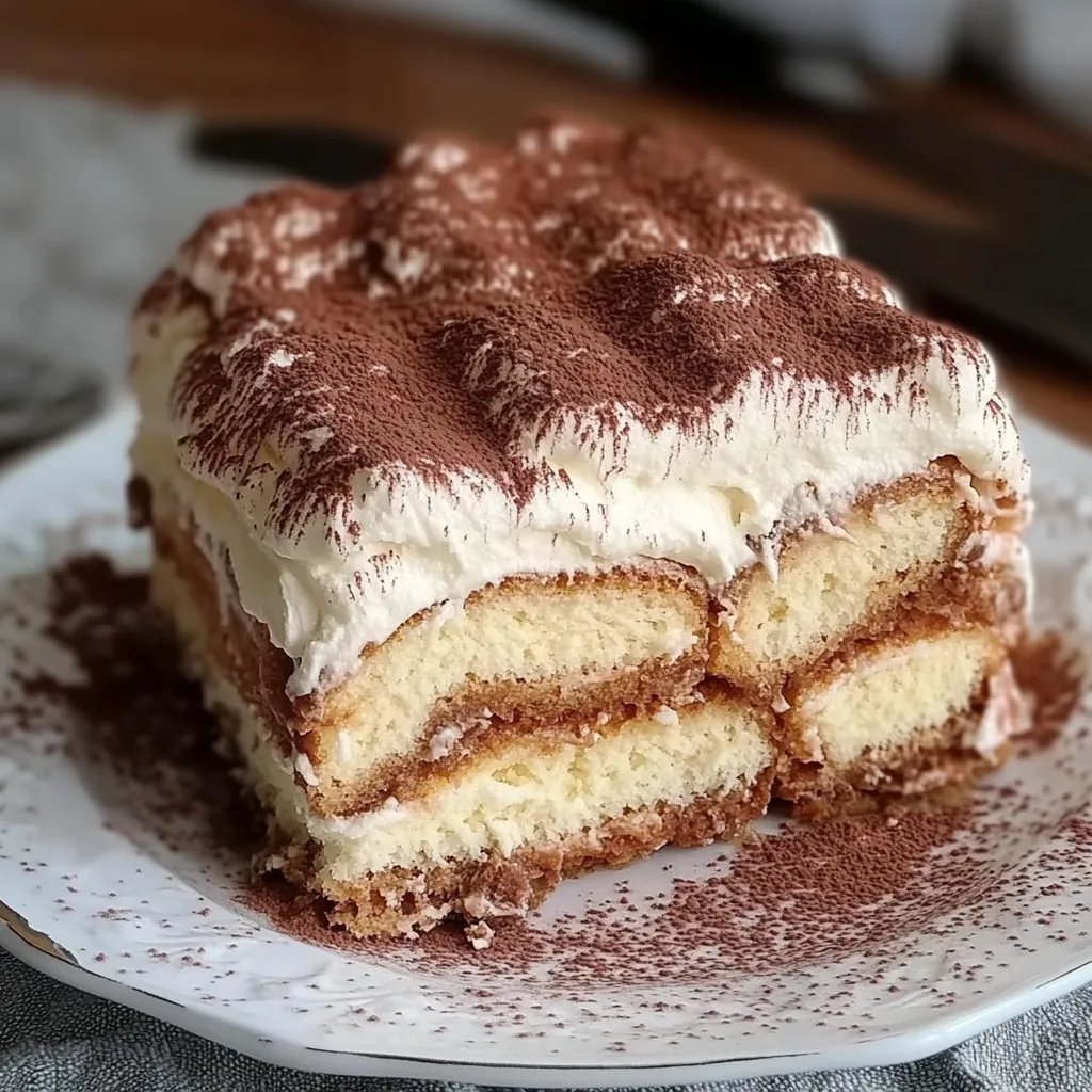 Cremiges Tiramisu ohne Ei!