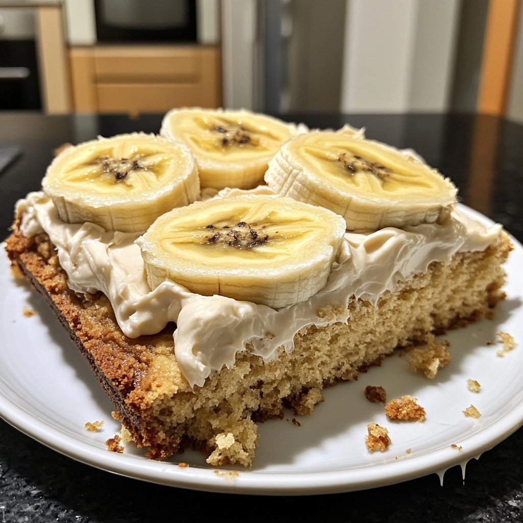 Bananenkuchen mit Frischkäse Frosting