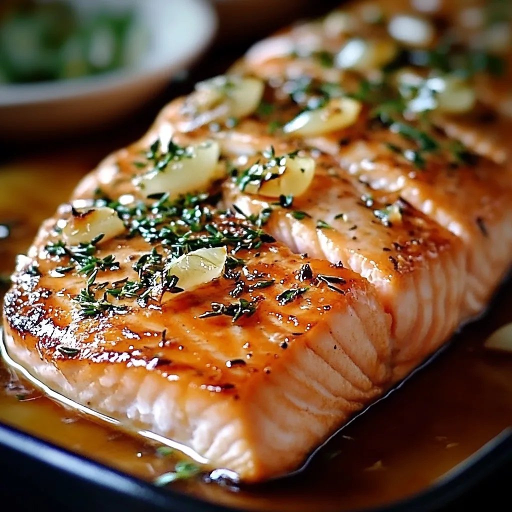 Honig Lachs aus dem Ofen